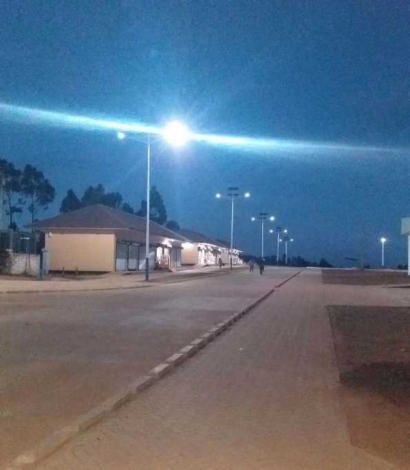 清流县非洲科特迪瓦太阳能路灯工程